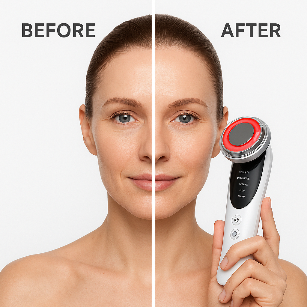 Dispositif LED Visage Anti-Âge – Éclat Maxxis